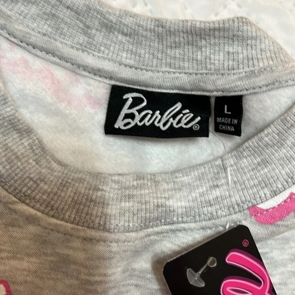 BARBIE Sweatshirt, NWT - Picture 6 of 8